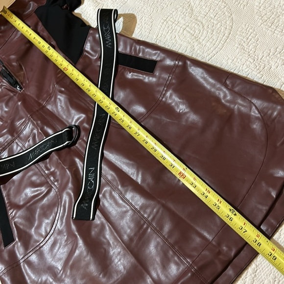 Marc Cain Sport Faux Leather Dress. NWT. Size N3/medium - Picture 6 of 12